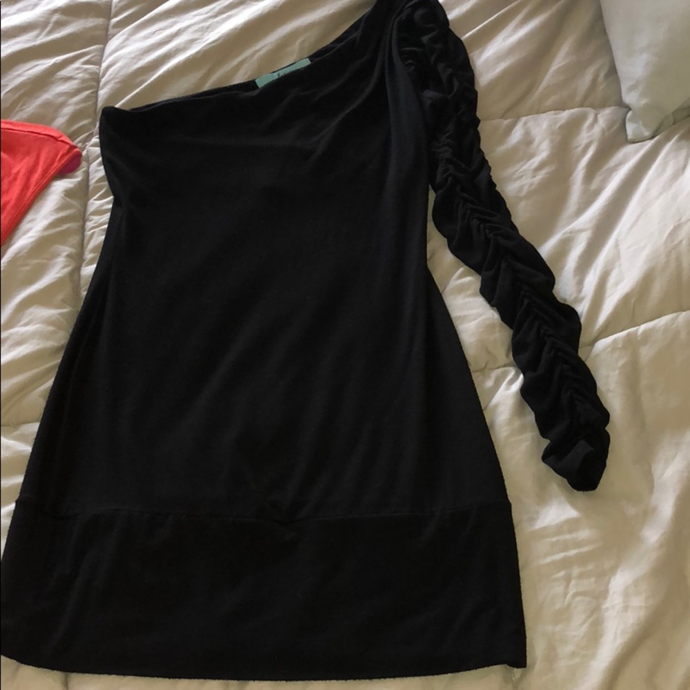 Marciano single shoulder dress